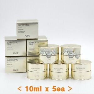 IOPE Super Vital Cream 50ml (10ml x 5ea), NEW 6th Generation Super Vital Cream